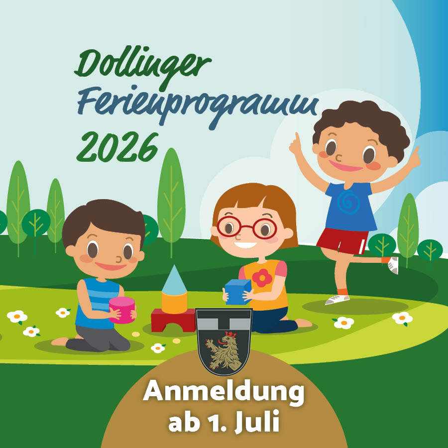 Dollinger Ferienprogramm 2026 Anmeldestart