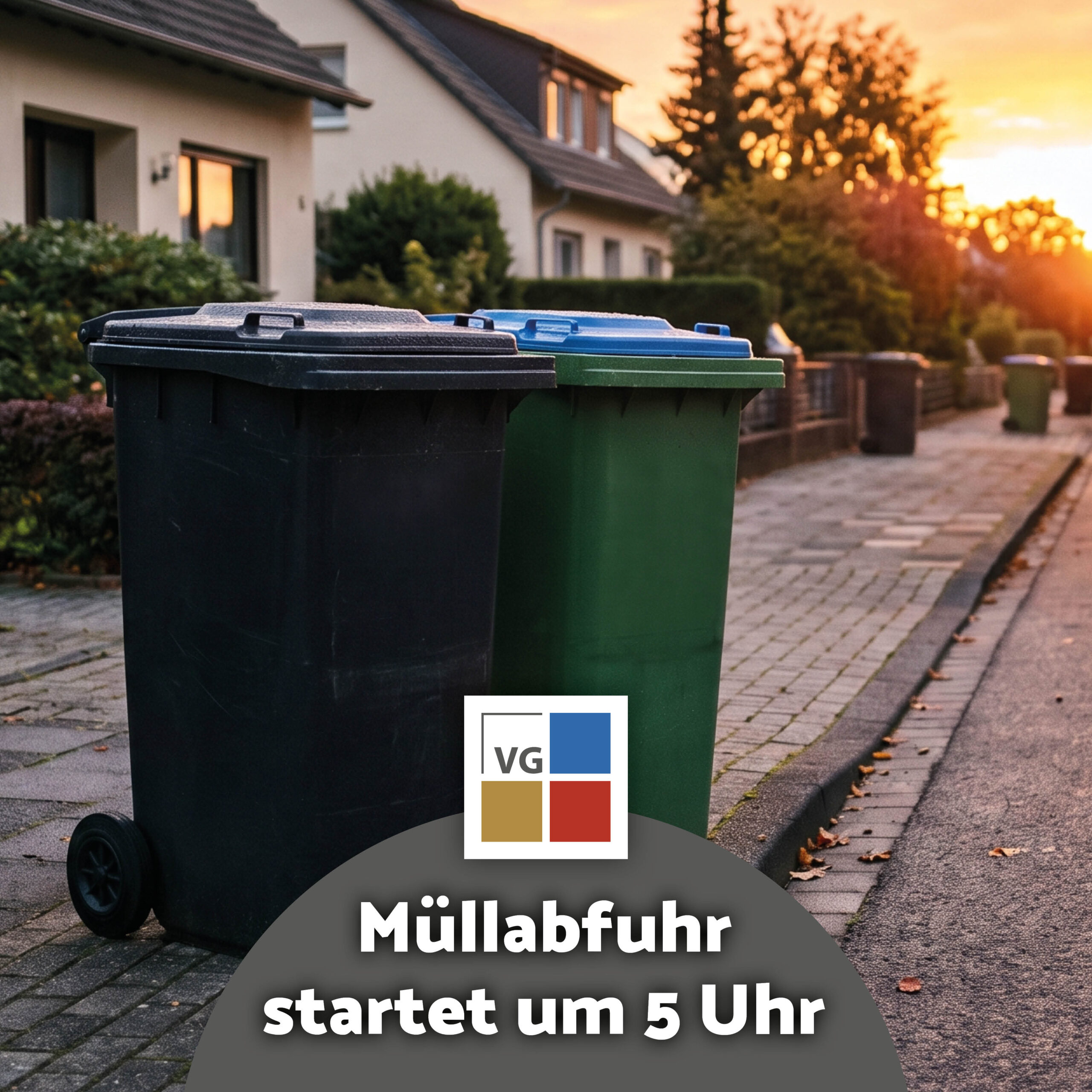 Frühere Müllabfuhr wegen Hitze im Landkreis Eichstätt